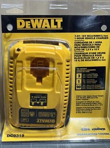 Dewalt DC9319 7.2-to-18-Volt 1-Hour Vehicle Charger - Picture 1 of 2