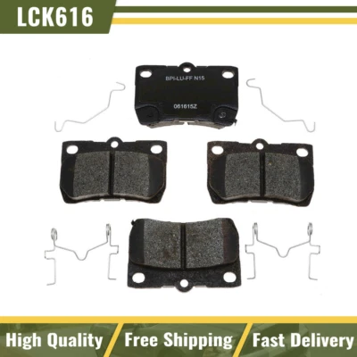 Juego de pastillas de freno traseras de cerámica para 2006 2007 2008 2009 2010 2011-2013 Lexus IS250 Foto 1 de 3