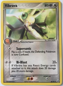 POKEMON VIBRAVA 46/92 EX LEGEND MAKER UNCOMMON NEAR MINT - Picture 1 of 2