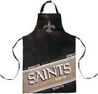 NFL New Orleans Saints Apron Chef Adjustable Chef BBQ Apron with Pockets