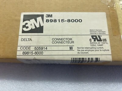 (5 PIECE LOT) 89815-8000, 3M, 15 POS, MALE, D-SUB CONNECTOR, IDC, PLUG - Image 1 of 4