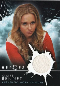 CLAIRE BENNET KOSTÜMKARTE WEISSE VERSION VON HELDEN VON TOPPS - Bild 1 von 6