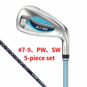 XXIO 13 Blue Ladies Iron set 7-9,P,S / MP1300L Carbon shaft Ladies Flex New - Picture 1 of 9