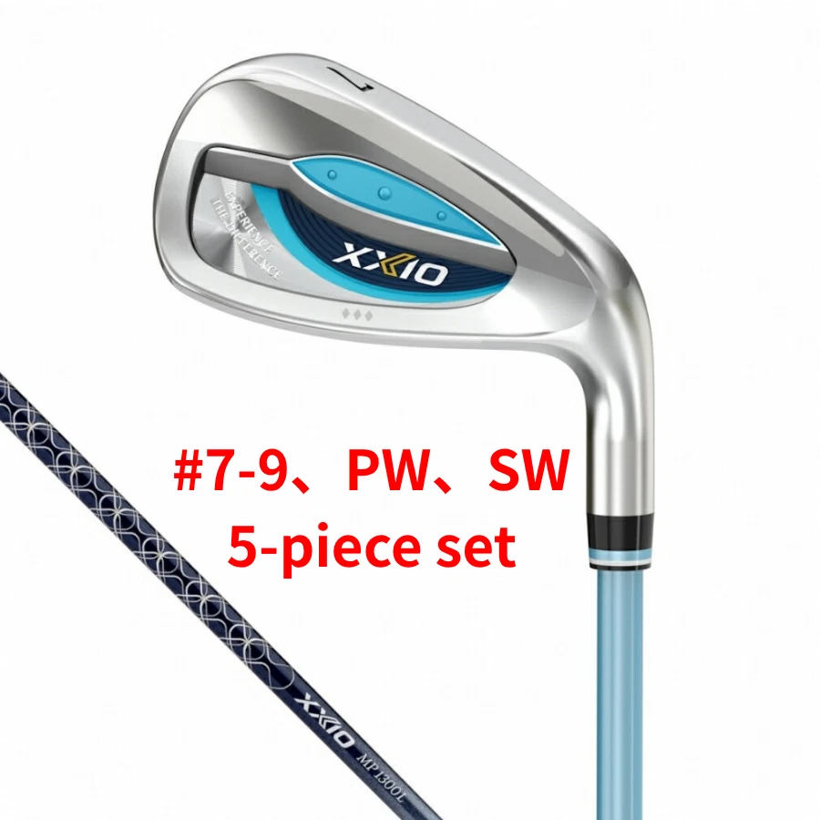 XXIO 13 Blue Ladies Iron set 7-9,P,S / MP1300L Carbon shaft Ladies Flex New - Image 1 of 4