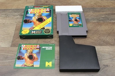 Ring King (Nintendo NES, 1987) CIB Complete in Box Manual RARE - Image 1 of 4