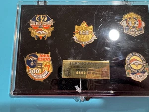 John Elway #7 Commemorative Pin Set, Limited Edition #593/1999 - Bild 1 von 8