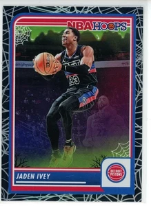 Aros embrujados Panini 2023-24 Jaden Ivey #39 Spider Web Holo - Imagen 1 de 2