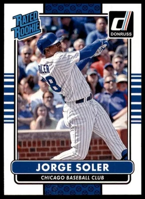 2015 Donruss #37 Jorge Soler - Image 1 of 2