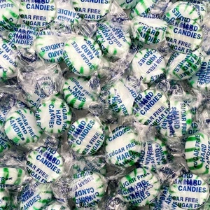 Sugar-Free Starlight Mints - 1 Pound Pack (About 90 Count) - Spearmint Hard C... - Picture 1 of 7