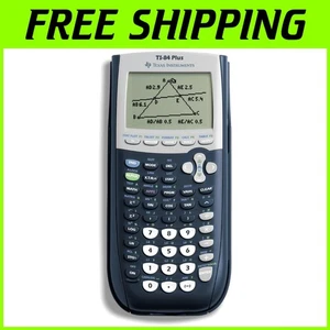 Durable TI-84 Plus Graphing Calculator - Ideal for Math & Science Exploration - Picture 1 of 10