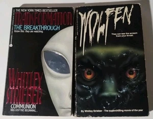 The Wolfen 1978 Whitley Strieber horror paperback movie tie-in & Transformation  - Imagen 1 de 10