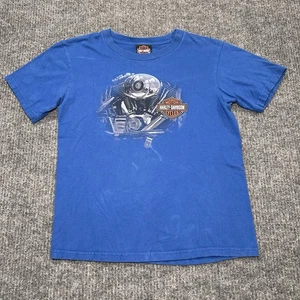 HARLEY DAVIDSON YOUTH SHORT SLEEVE SHIRT Youth Sz Medium - Picture 1 of 9