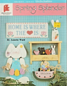 Spring Splendor - Provo Craft - LIBRO DE PATRONES DE PINTURA - Bunny Chick Welcome - Imagen 1 de 6