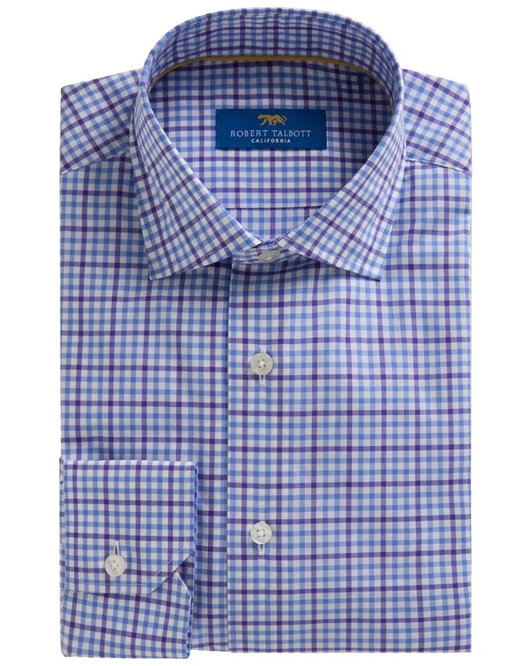 Robert Talbott  Reynolds Bold Check Dress Shirt Men's - Image 1 of 1