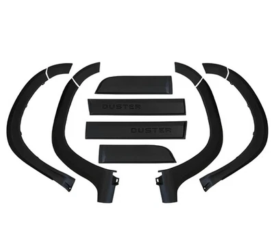 Radlaufschutz Türschutz für Dacia Duster 2010-2017 Seitenkappen Radläufe 12 tlg - Bild 1 von 4