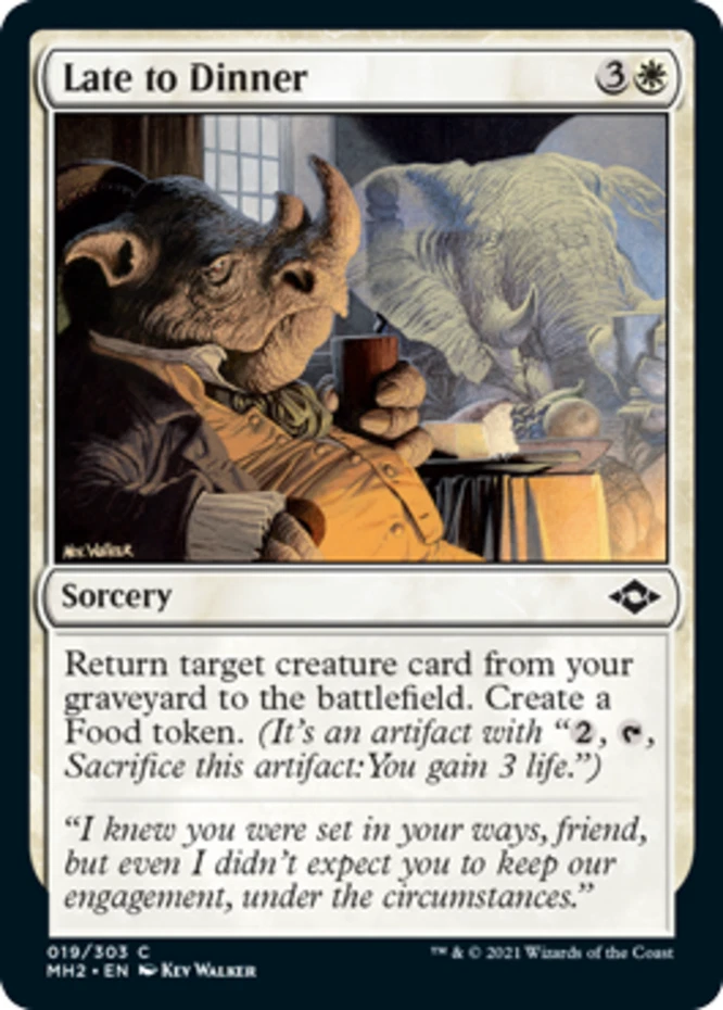 x1 Late to Dinner - Modern Horizons 2 - NM - MTG - Image 1 of 1