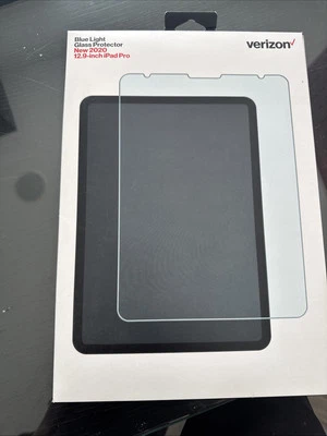blue light glass protector New 2020 12.9 Inch iPad Pro Verizon  - Image 1 of 3