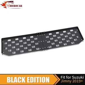 Metal Black Rear Trunk Tail Luggage Rack Cargo Shelf Holder For Suzuki Jimny 19+ - Picture 1 of 5