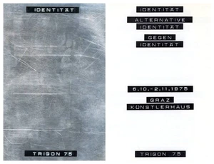 Trigon 75 Dreiländerbiennale. Identität - Alternative Identität -Gegen Identitat - Foto 1 di 2