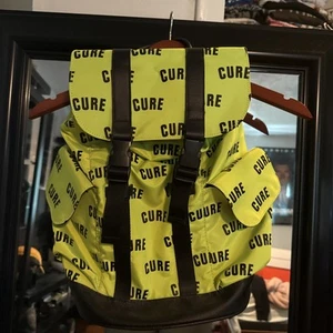 Cure By WCC Green Backpack Full Suede Interior And Leather - Picture 1 of 4