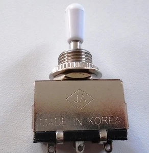 NEW COMMUTATEUR 3 positions silver pour guitare Les Paul, SG... - Imagen 1 de 3