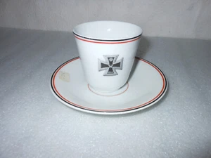 G Zell S PATRIOTISCHE TASSE EISERNES KREUZ 1.WK 1.WAHL 1914 Militari - Bild 1 von 7