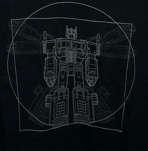 Transformers "Vitruvian Optimus" "Vitruvian Prime" T-Shirt Gr. L - Bild 1 von 4