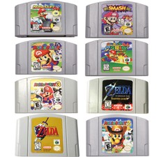 Super Mario 64 Kart Smash Bros Zelda N64 Game For Nintendo 64 Tested Working