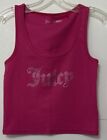 juicy couture tank top, Crop, Pink Size Small Rhinestones Summer Top