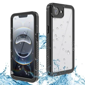 For iPhone 16E Waterproof Dustproof 360° Full Body Silicone TPU PC Case Cover - Bild 1 von 37