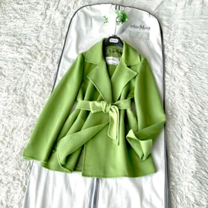 【Max Mara】Top quality white tag cutitoamano angora cashgora coat - Picture 1 of 18