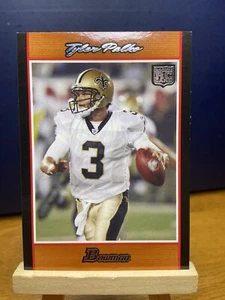 Tyler Palko RC 2007 Bowman orange Rookie Karte #121/250 New Orleans Saints - Bild 1 von 2