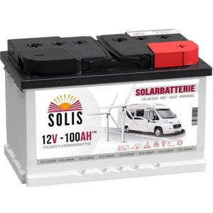 Solarbatterie 100AH 12V Boot Wohnmobil Caravan Versorgungs Mover Solar Batterie - Bild 1 von 4