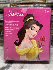 Disney Store Exclusive Princess Belle Storybook Costume Brunette Wig Beauty - Picture 1 of 5