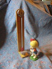 (1080) Enesco Country Cousins Skip with Wooden Bell Fair Strength Game