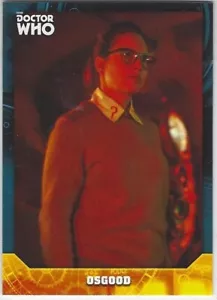 Doctor Who Signature Series 2017: #23 Osgood, tarjeta coleccionable base - Imagen 1 de 1