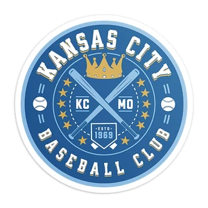 Kansas City Royals MLB Weather Resistant Vinyl Die Cut Sticker Decal 07 - Picture 1 of 1