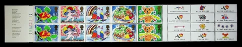 GB GREETINGS HAPPY BIRTHDAY FINE MNH COMPLETE BOOKLET Cover