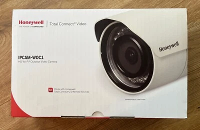 Cámara bala Honeywell IPCAM-WOC1 1080p Wi-Fi - blanca exterior/interior (NUEVA caja abierta) Foto 1 de 4