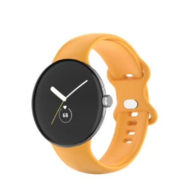 Para Google Pixel Watch 1 2 3 Banda Reemplazar Correa Silicona Nylon Cuero Pulsera Foto 1 de 4