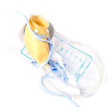 Safety Soft Male Urinal Bag Pee Holder Test 1000ML Bladder Incontinence Aid An