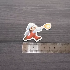 Super Mario Bros 3D World | Fire Mario Running Fireball Aufkleber Aufkleber | Nintendo - Bild 1 von 3