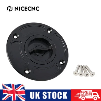 CNC Keyless Fuel Gas Tank Cap For Suzuki GSX600F 1998–2001 GS600F 2000–2001 - Image 1 of 4