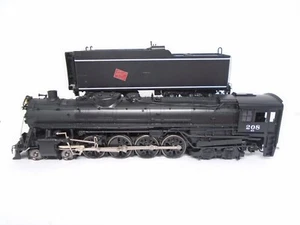 Overland Models Ho brass Milwaukee Road S2a 4-8-4 Steam locomotive, lot A - Picture 1 of 6
