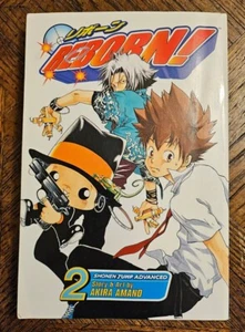 REBORN! Katekyo Hitman Shonen Jump Advanced English Manga Vol 2 Rare - Bild 1 von 2