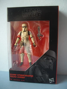 Star Wars figure Scarif Stormtrooper Leader Black Series 3,75"/10 cm Walmart - Imagen 1 de 7