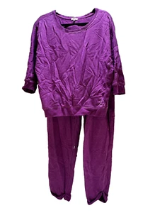 Juicy Couture passendes Set lila XL Hose Sweatshirt Cinched Y2K - Bild 1 von 17