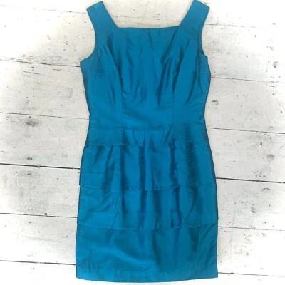 Vintage 1960’s Designer DL Barron Wiggle Dress Size 12 - Image 1 of 4