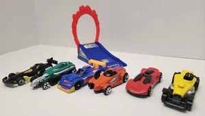 2002 McDonalds Happy Meal Serie Hot Wheels Komplettsatz 6 & Cyber Stunt Jump - Bild 1 von 22
