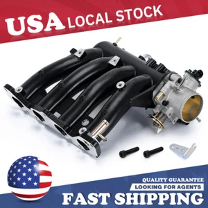 Pro Intake Manifold+70mm Throttle Body for 88-00 Honda Civic CRX Del Sol - Bild 1 von 18